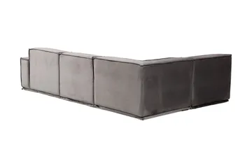 Nightcap Soffa m. Divan 4-sits - Grå - Möbler - Vardagsrum - Soffor - Modulsoffor - Komplett modulsoffa