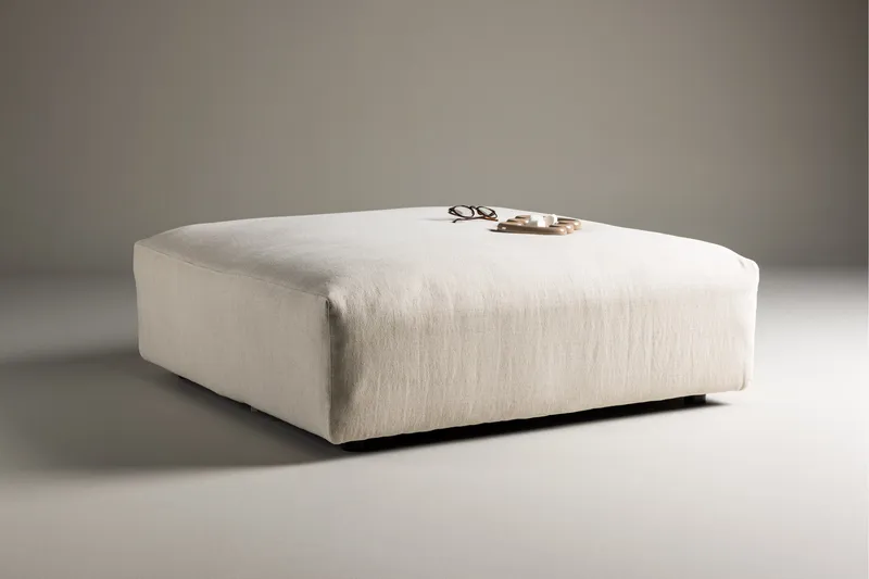 Mavi Fotpallsmodul - Beige - Möbler - Vardagsrum - Soffor - Modulsoffor - Övriga moduler till modulsoffa