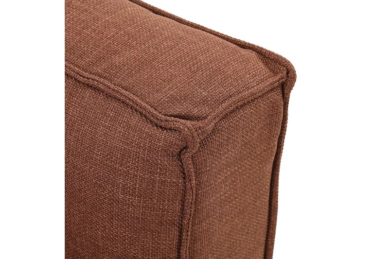 Oceanis Hörnmodul/armstödsmodul höger - Brun - Möbler - Vardagsrum - Soffor - Modulsoffor - Övriga moduler till modulsoffa