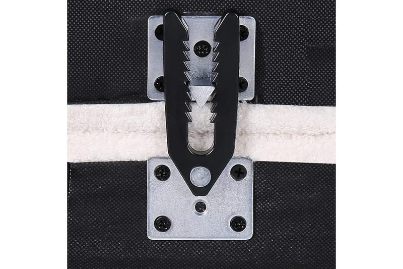 Schäslong Alnes Vit/Svart - Vit/Svart - Möbler - Vardagsrum - Fåtöljer - Schäslongfåtöljer & divanfåtöljer