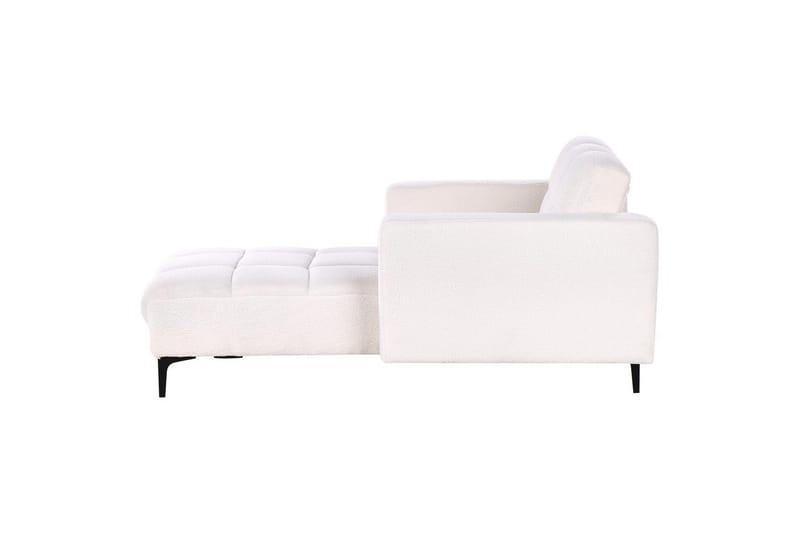 Schäslong Alnes Vit/Svart - Vit/Svart - Möbler - Vardagsrum - Fåtöljer - Schäslongfåtöljer & divanfåtöljer