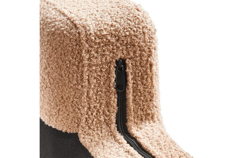 Sch äslong Ewron Beige, svart, Högervänd - Beige, svart, Högervänd - Möbler - Vardagsrum - Soffor - Modulsoffor - Hörnmodul