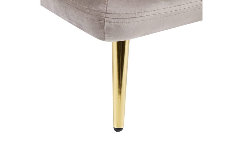 Schäslong Gonesse Beige, Grå, Guld - Beige, Grå, Guld - Möbler - Vardagsrum - Soffor - Modulsoffor - Hörnmodul