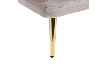 Schäslong Gonesse Beige, Grå, Guld - Beige, Grå, Guld - Möbler - Vardagsrum - Soffor - Modulsoffor - Hörnmodul