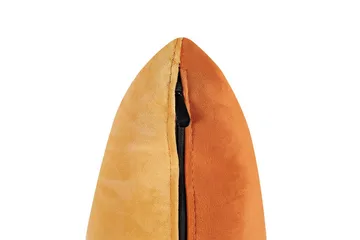 Schäslong Gonesse Orange, guld - Orange, guld - Möbler - Vardagsrum - Soffor - Modulsoffor - Hörnmodul