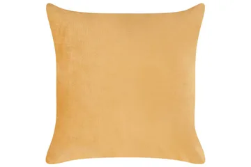 Schäslong Gonesse Orange, guld - Orange, guld - Möbler - Vardagsrum - Soffor - Modulsoffor - Hörnmodul