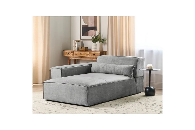 Schäslong Hellnar Grå, Högervänd - Grå, Högervänd - Möbler - Vardagsrum - Soffor - Modulsoffor - Hörnmodul