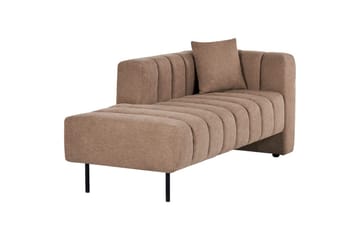 Schäslong Lannils Brun, Svart, Högervänd - Brun, Svart, Högervänd - Möbler - Vardagsrum - Soffor - Modulsoffor - Hörnmodul