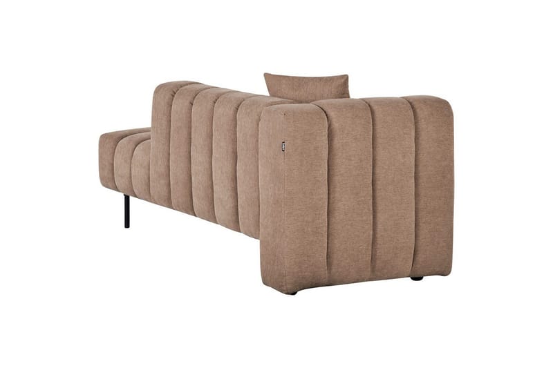 Schäslong Lannils Brun, Svart, Vänstervänd - Brun, Svart, Vänstervänd - Möbler - Vardagsrum - Soffor - Modulsoffor - Hörnmodul