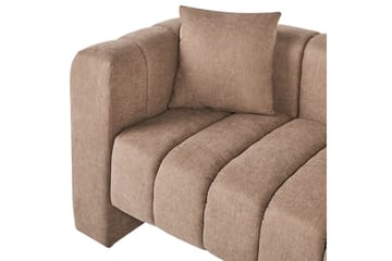 Schäslong Lannils Brun, Svart, Vänstervänd - Brun, Svart, Vänstervänd - Möbler - Vardagsrum - Soffor - Modulsoffor - Hörnmodul