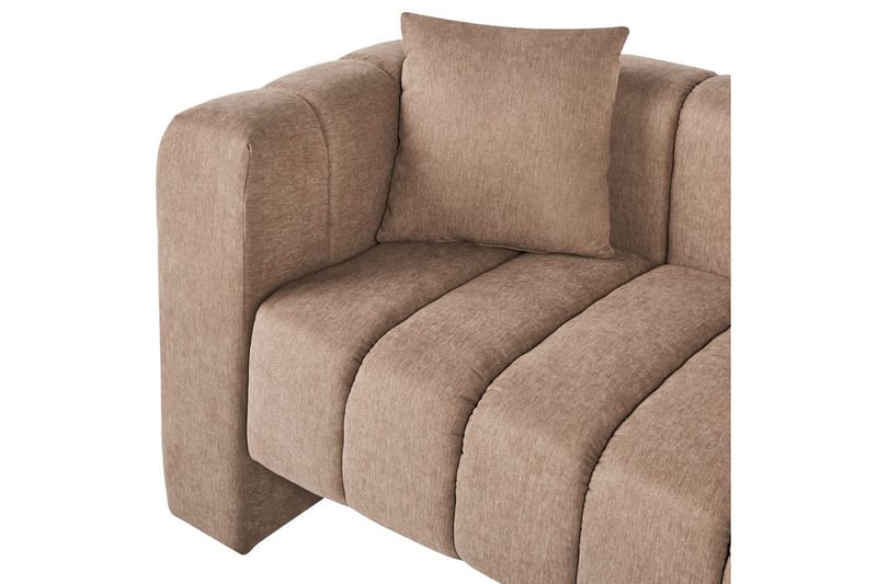 Schäslong Lannils Brun, Svart, Vänstervänd - Brun, Svart, Vänstervänd - Möbler - Vardagsrum - Soffor - Modulsoffor - Hörnmodul