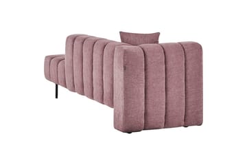 Schäslong Lannils Rosa, Svart, Vänstervänd - Rosa, Svart, Vänstervänd - Möbler - Vardagsrum - Soffor - Modulsoffor - Hörnmodul