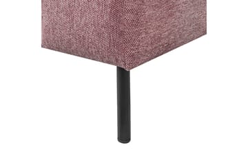 Schäslong Lannils Rosa, Svart, Vänstervänd - Rosa, Svart, Vänstervänd - Möbler - Vardagsrum - Soffor - Modulsoffor - Hörnmodul