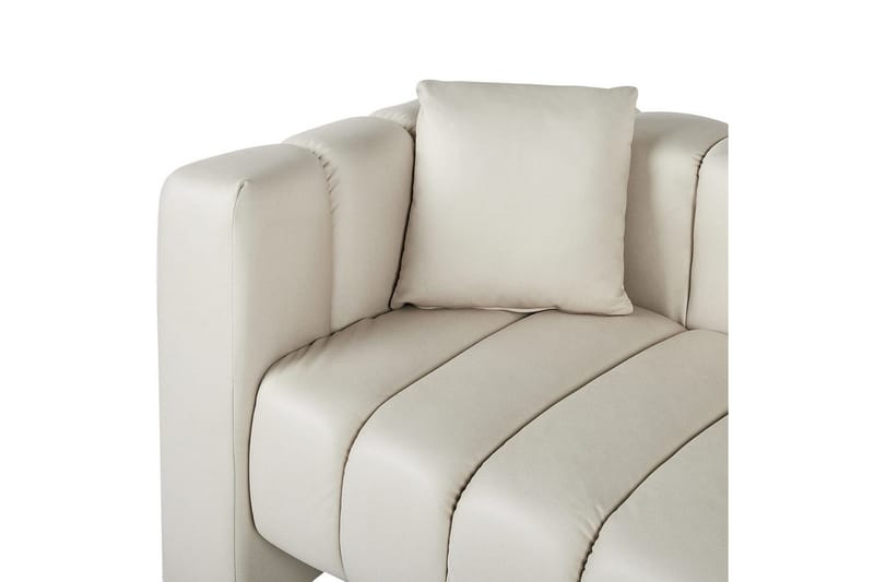 Schäslong Lannils Vit, Svart, Vänstervänd - Vit, Svart, Vänstervänd - Möbler - Vardagsrum - Soffor - Modulsoffor - Hörnmodul