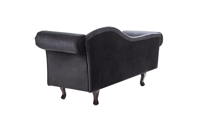 Schäslong Lattes Svart, mörkt trä, Högervänd - Svart, mörkt trä, Högervänd - Möbler - Sovrum - Dagbäddar