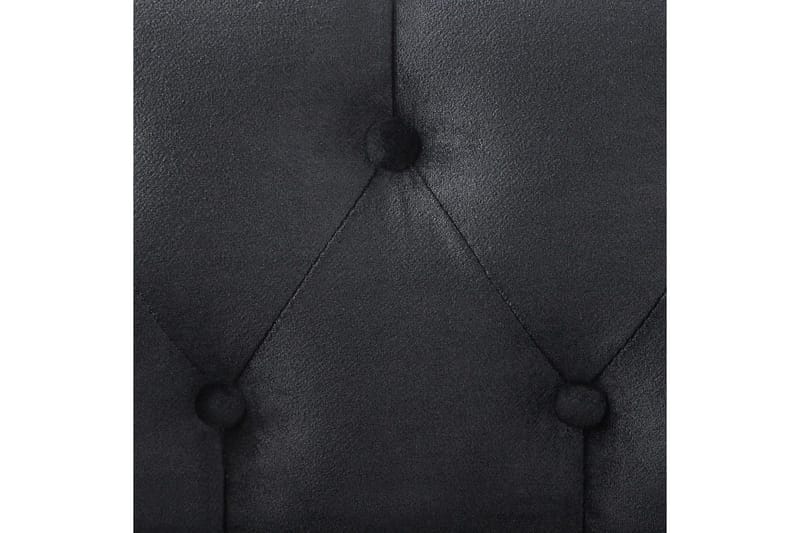 Schäslong Lattes Svart, mörkt trä, Vänstervänd - Svart, mörkt trä, Vänstervänd - Möbler - Sovrum - Dagbäddar