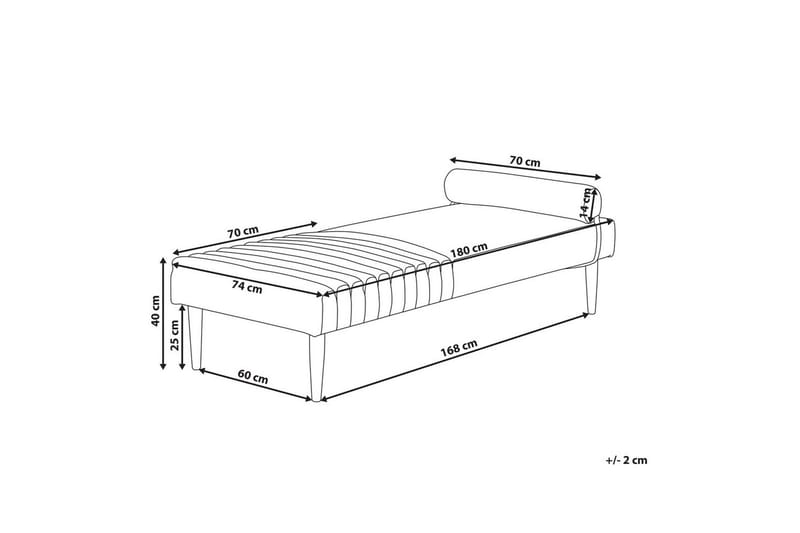 Schäslong Mauriac Grön - Grön - Möbler - Vardagsrum - Soffor - Modulsoffor - Hörnmodul