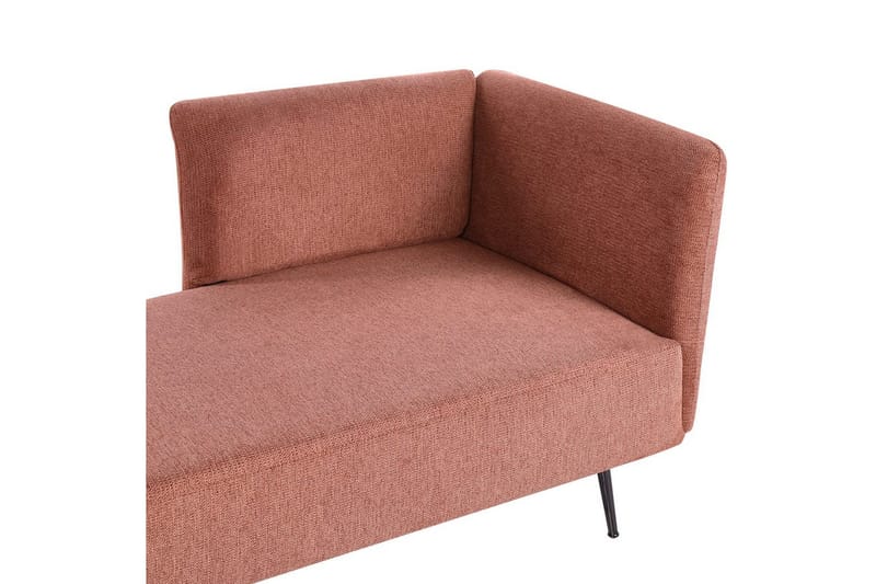 Schäslong Riom Röd, Svart, Högervänd - Röd, Svart, Högervänd - Möbler - Vardagsrum - Soffor - Modulsoffor - Hörnmodul