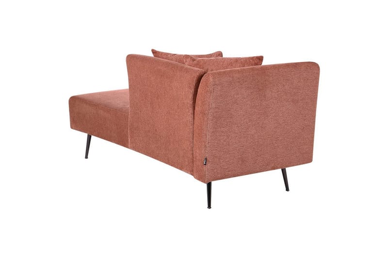 Schäslong Riom Röd, Svart, Vänstervänd - Röd - Möbler - Vardagsrum - Soffor - Modulsoffor - Hörnmodul