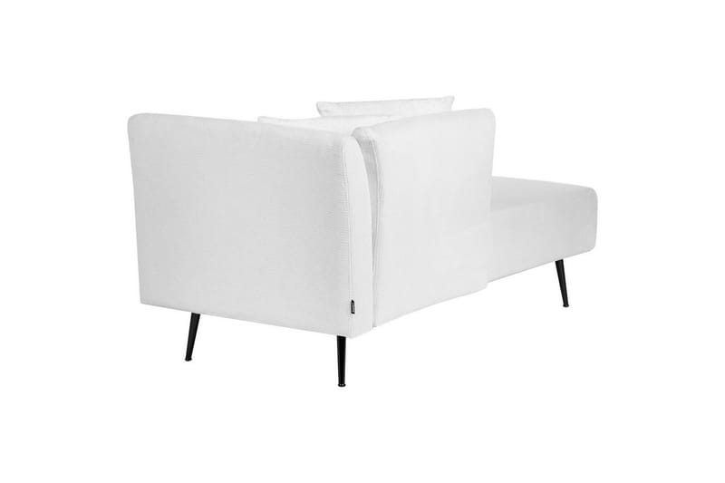 Schäslong Riom Vit, Svart, Högervänd - Vit, Svart, Högervänd - Möbler - Vardagsrum - Soffor - Modulsoffor - Hörnmodul