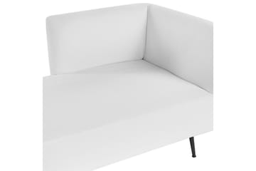 Schäslong Riom Vit, Svart, Högervänd - Vit, Svart, Högervänd - Möbler - Vardagsrum - Soffor - Modulsoffor - Hörnmodul