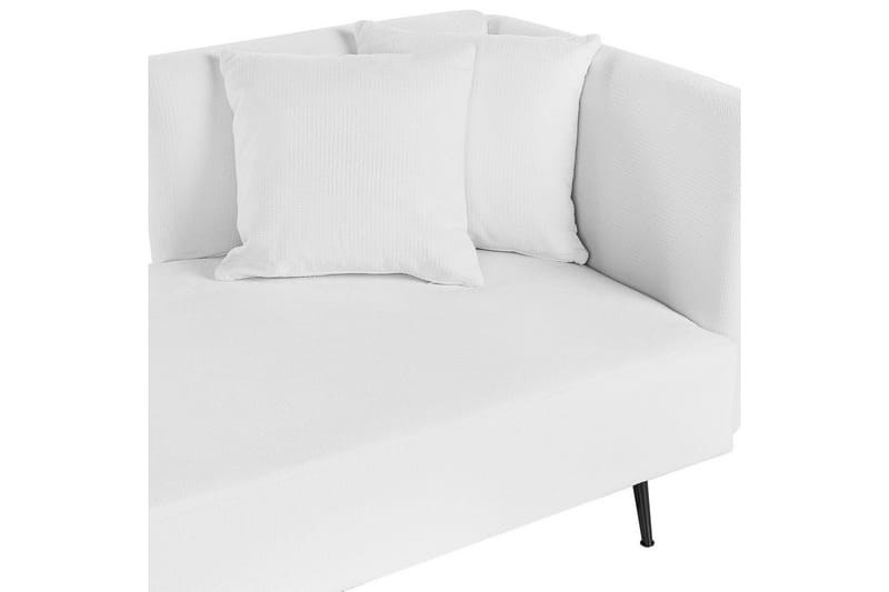 Schäslong Riom Vit, Svart, Högervänd - Vit, Svart, Högervänd - Möbler - Vardagsrum - Soffor - Modulsoffor - Hörnmodul