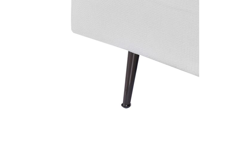 Schäslong Riom Vit, Svart, Vänstervänd - Vit, Svart, Vänstervänd - Möbler - Vardagsrum - Soffor - Modulsoffor - Hörnmodul