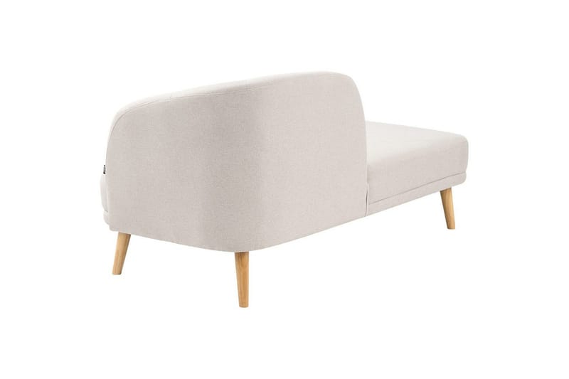Schäslong Tanlay Beige, ljust trä, Högervänd - Beige, ljust trä, Högervänd - Möbler - Vardagsrum - Soffor - Modulsoffor - Hörnmodul