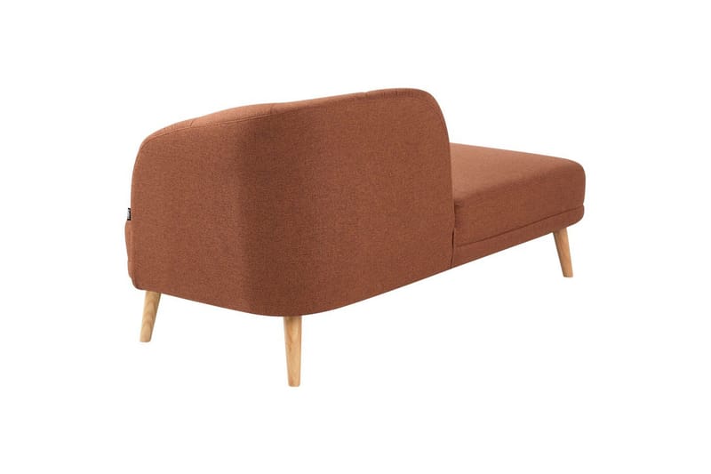 Schäslong Tanlay Brunt, gyllenbrut trä, Högervänd - Brunt, gyllenbrut trä, Högervänd - Möbler - Vardagsrum - Soffor - Modulsoffor - Hörnmodul