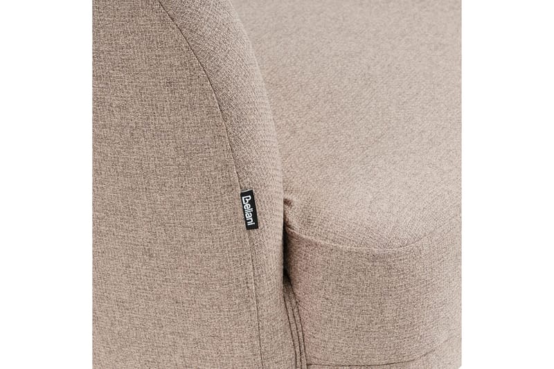 Schäslong Tanlay Brunt, ljust trä, Vänstervänd - Brunt, ljust trä, Vänstervänd - Möbler - Vardagsrum - Soffor - Modulsoffor - Hörnmodul