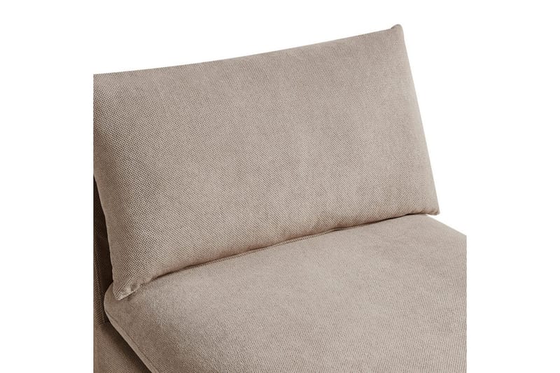 Schäslong Vizille Beige - Beige - Möbler - Vardagsrum - Soffor - Modulsoffor - Hörnmodul