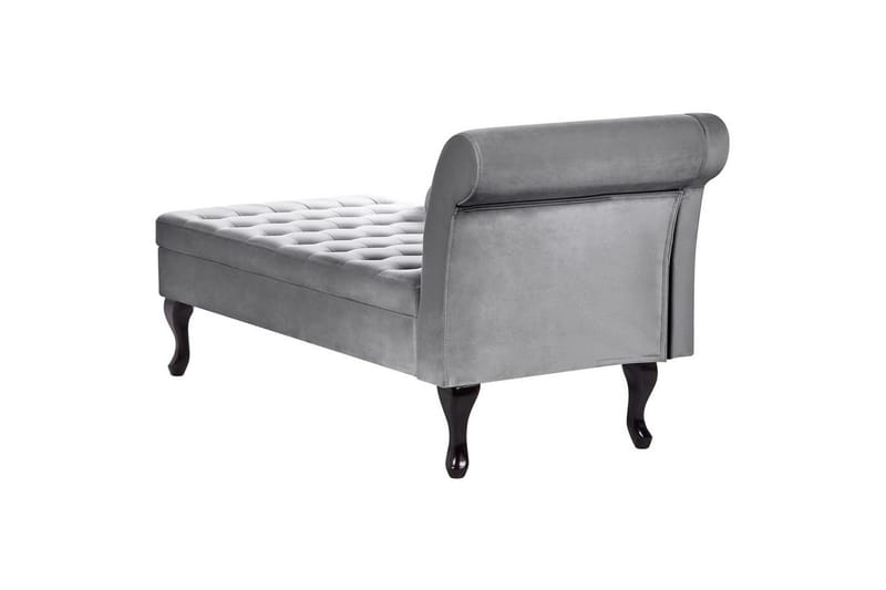 Schäslong Pessac Ljusgrå, svart, Högervänd - Ljusgrå, svart, Högervänd - Möbler - Vardagsrum - Soffor - Modulsoffor - Hörnmodul