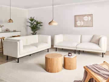 Soffgrupp Vorgod Bouclé - Off-White - Möbler - Vardagsrum - Soffgrupper