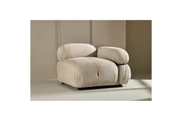 Soffmodul Hörnmodul Vänster Mika - Beige - Möbler - Vardagsrum - Soffor - Modulsoffor - Hörnmodul
