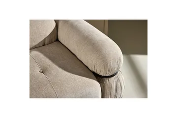 Soffmodul Hörnmodul Vänster Mika - Beige - Möbler - Vardagsrum - Soffor - Modulsoffor - Hörnmodul