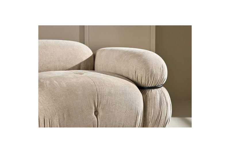 Soffmodul Hörnmodul Vänster Mika - Beige - Möbler - Vardagsrum - Soffor - Modulsoffor - Hörnmodul