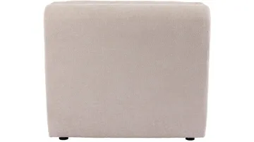 Valdoro Mittmodul i tyg 87 cm - Beige - Möbler - Vardagsrum - Soffor - Modulsoffor - Mittmodul
