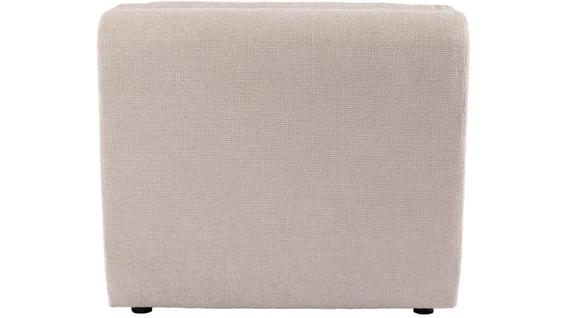 Valdoro Mittmodul i tyg 87 cm - Beige - Möbler - Vardagsrum - Soffor - Modulsoffor - Mittmodul