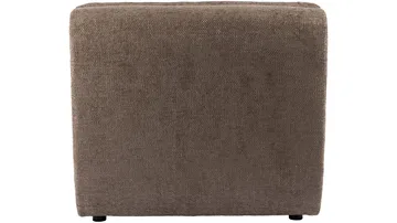 Valdoro Mittmodul i tyg 87 cm - Mink - Möbler - Vardagsrum - Soffor - Modulsoffor - Mittmodul