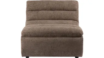 Valdoro Mittmodul i tyg 87 cm - Mink - Möbler - Vardagsrum - Soffor - Modulsoffor - Mittmodul