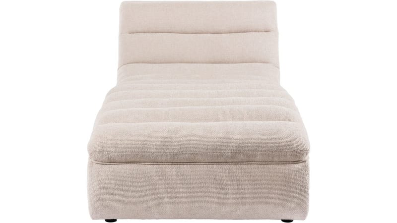 Valdoro Schäslong i tyg 168 cm - Beige - Möbler - Vardagsrum - Soffor - Modulsoffor - Hörnmodul
