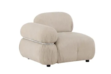Vänstermodul Mika 95 cm - Beige - Möbler - Vardagsrum - Soffor - Modulsoffor - Hörnmodul