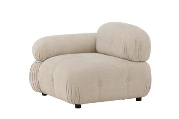 Vänstermodul Mika 95 cm - Beige - Möbler - Vardagsrum - Soffor - Modulsoffor - Hörnmodul
