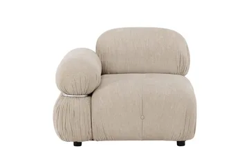 Vänstermodul Mika 95 cm - Beige - Möbler - Vardagsrum - Soffor - Modulsoffor - Hörnmodul
