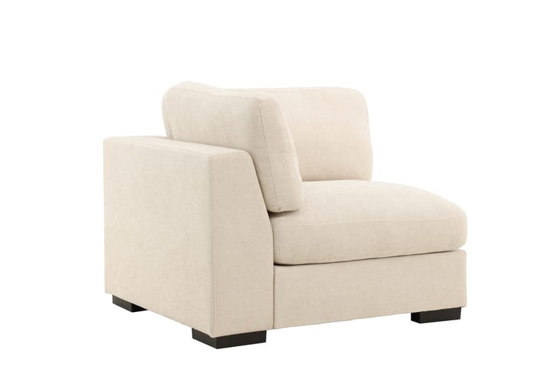 Vänstermodul Salerno i Tyg - Beige - Möbler - Vardagsrum - Soffor - Modulsoffor - Hörnmodul