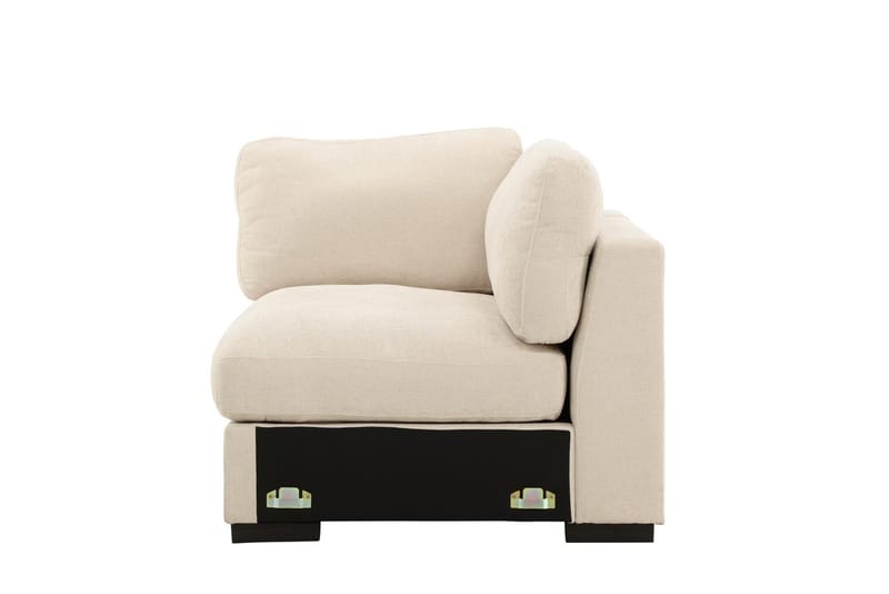 Vänstermodul Salerno i Tyg - Beige - Möbler - Vardagsrum - Soffor - Modulsoffor - Hörnmodul