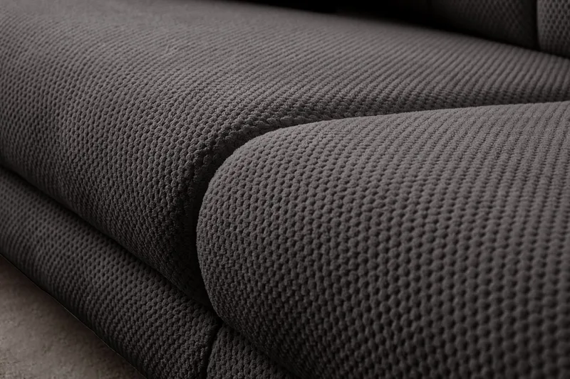 Munemori 3-sits Soffa 240x80x95 cm - Antracit - Möbler - Vardagsrum - Soffor - 3-sits soffor