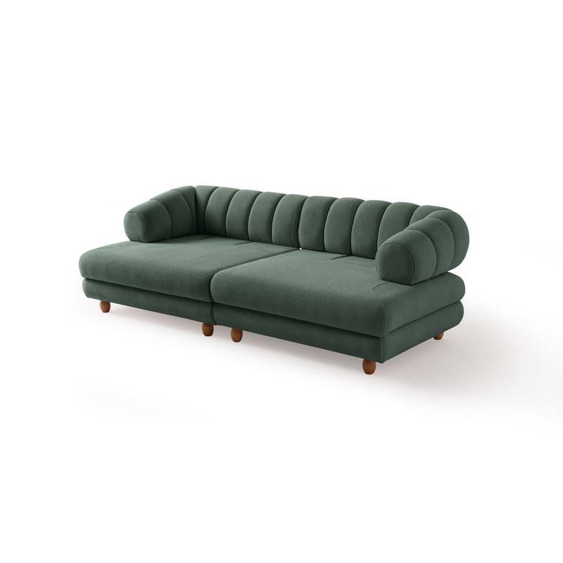 Munemori 3-sits Soffa 240x80x95 cm - Grön - Möbler - Vardagsrum - Soffor - 3-sits soffor
