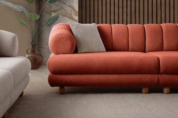 Munemori 3-sits Soffa 240x80x95 cm - Tile Red - Möbler - Vardagsrum - Soffor - 3-sits soffor