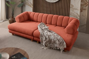 Munemori 3-sits Soffa 240x80x95 cm - Tile Red - Möbler - Vardagsrum - Soffor - 3-sits soffor
